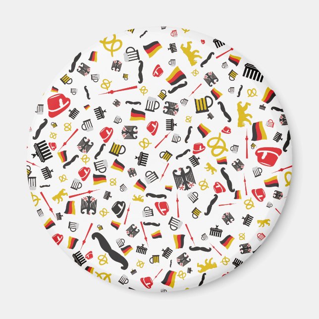 Imán Orgullo de Alemania (Frente)