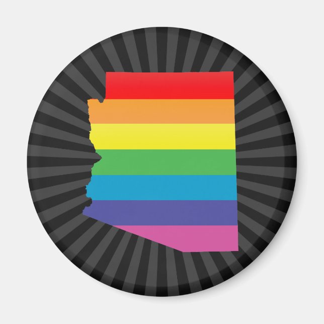 Imán orgullo de arizona. (Frente)