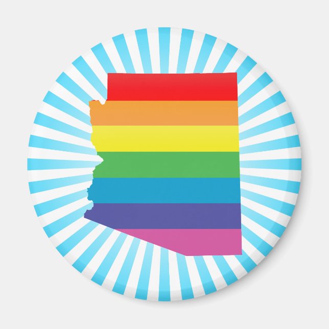 Imán orgullo de arizona. (Frente)