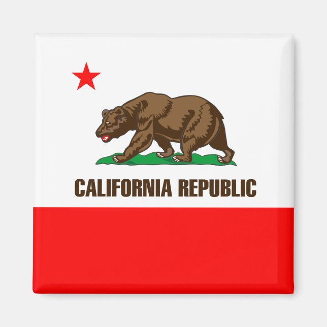Imán Orgullo de California (Frente)