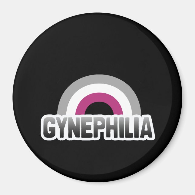 Imán Orgullo de Ginefilia (Frente)