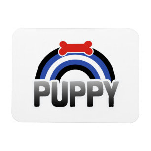 Imán Orgullo de juego de cachorro