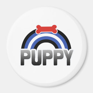 Imán Orgullo de juego de cachorros