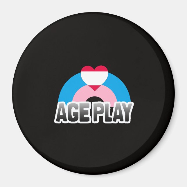 Imán Orgullo de Juego de Edad (Frente)