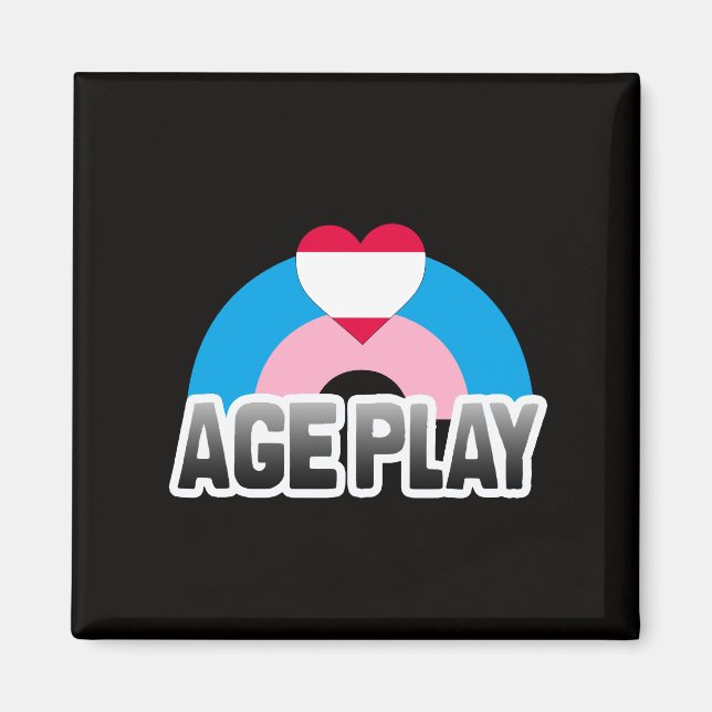 Imán Orgullo de Juego de Edad (Frente)