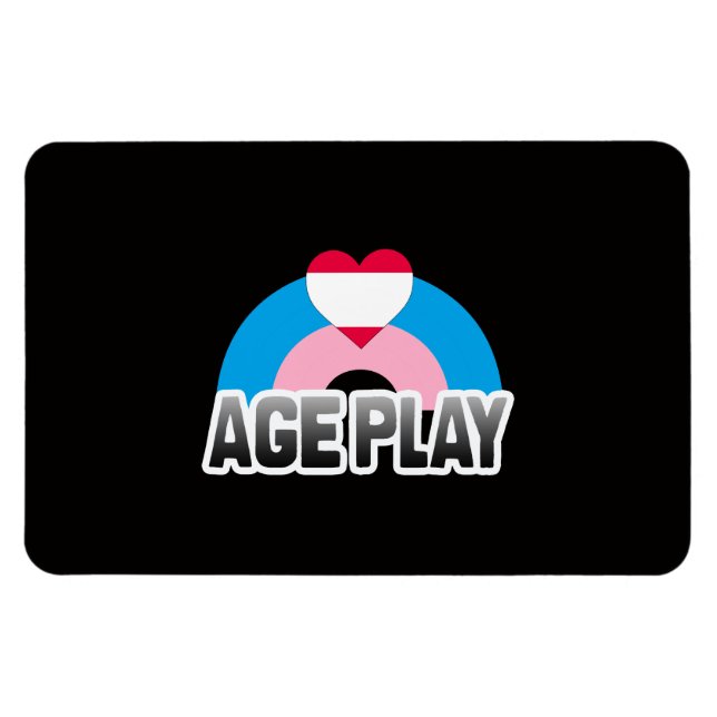 Imán Orgullo de Juego de Edad (Horizontal)