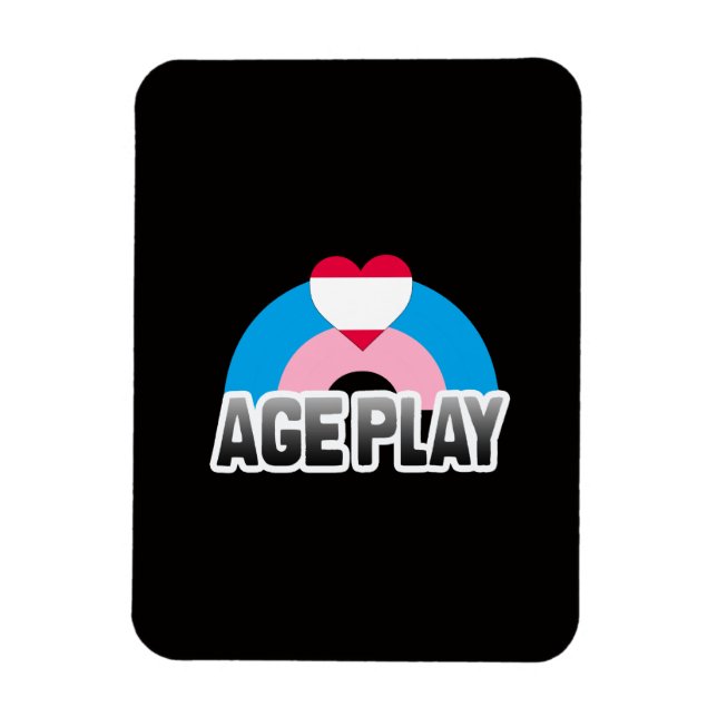 Imán Orgullo de Juego de Edad (Vertical)