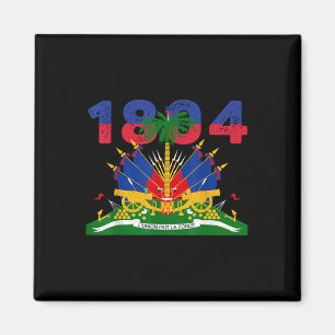 Imán Orgullo de la bandera haitiana 1804 Día de la Inde