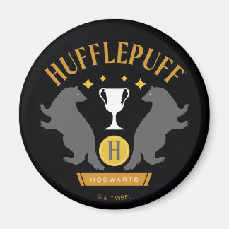 Imán Orgullo de la casa de tejón y copa de HUFFLEPUFF™