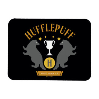 Imán Orgullo de la casa HUFFLEPUFF™ tejón y taza gráfic