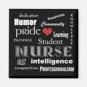 Imán Orgullo de la enfermera de estudiante