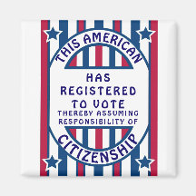 Orgullo de registro de votantes Ciudadanía estadou