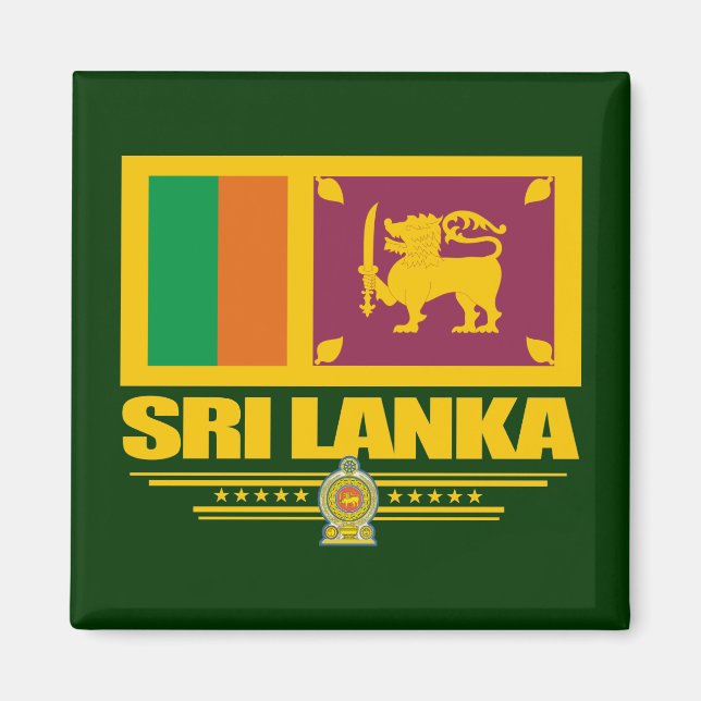 Imán Orgullo de Sri Lanka (Frente)