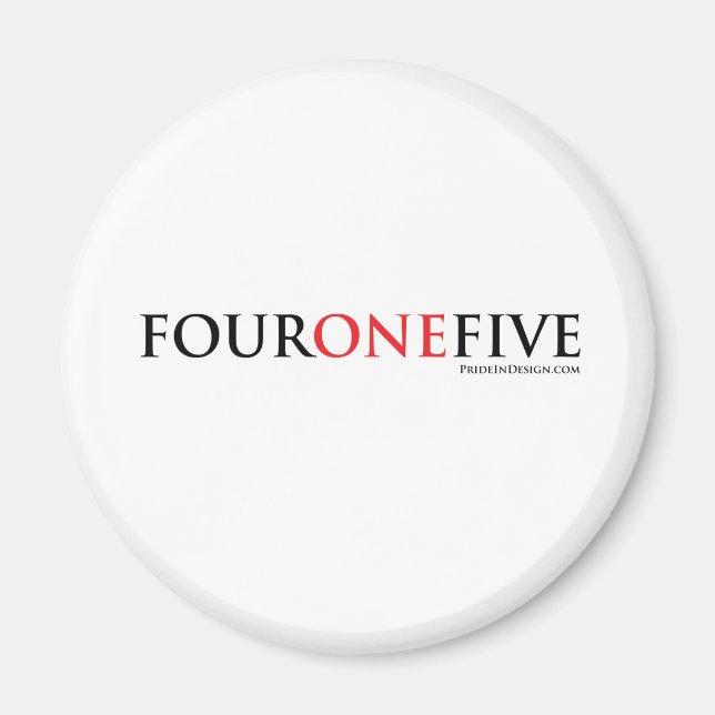 Imán Orgullo del código de área de San Francisco 415 (Frente)