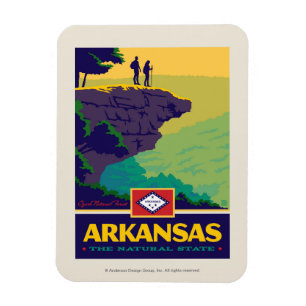 Imán Orgullo del Estado   Arkansas