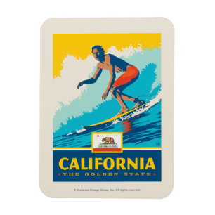 Imán Orgullo del Estado   California