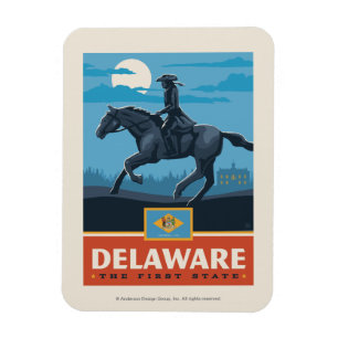 Imán Orgullo del Estado   Delaware 2