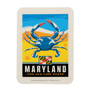 Imán Orgullo del Estado   Maryland