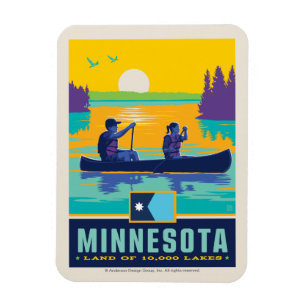Imán Orgullo del Estado Minnesota