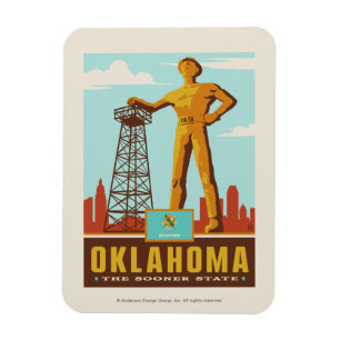 Imán Orgullo del Estado   Oklahoma