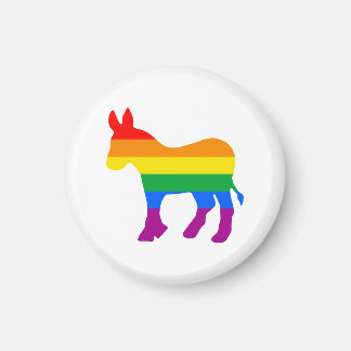Imán Orgullo democrático LGBTQ