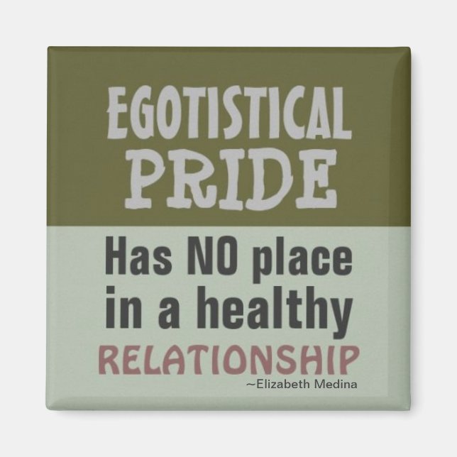 Imán Orgullo Egoítico ~ Magnet (Frente)