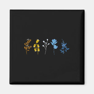 Imán Orgullo floral Aroace, Flor LGBTQ Aro Ace, Aromant
