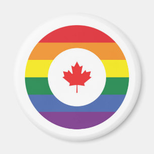Imán Orgullo gay de Canadá