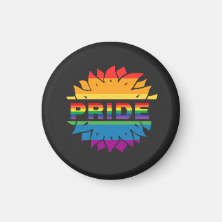 Imán Orgullo-gay lgbtq gays girasolT-Shirt
