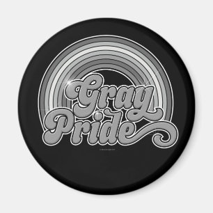 Imán Orgullo Gris (Jubilación Mayor)