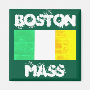 Imán Orgullo irlandés de Boston Strong – bandera irland