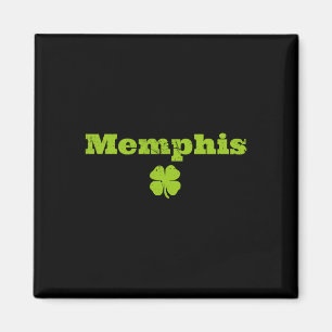 Imán Orgullo Irlandés de Memphis Tn Imagen de Trébol Dí