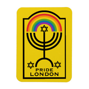 Imán Orgullo judío LGBTQ