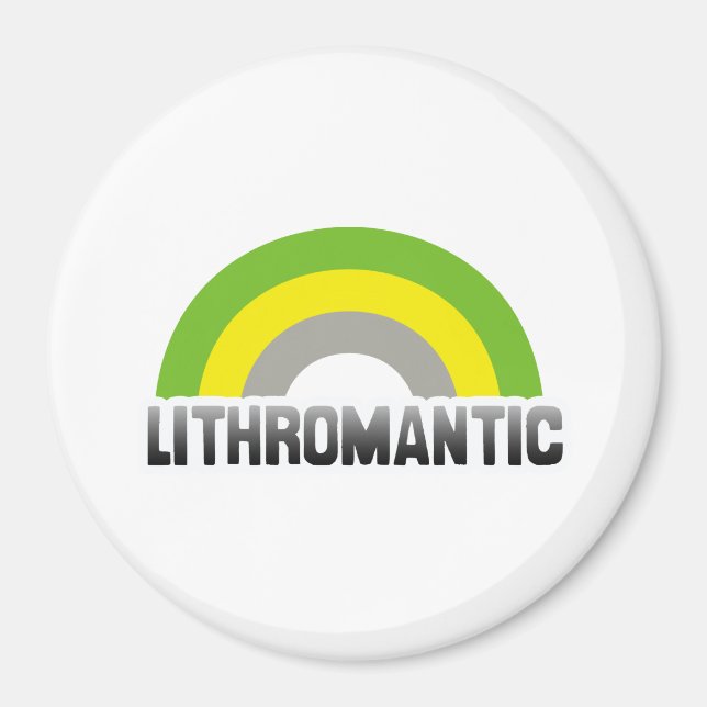 Imán Orgullo litromántico (Frente)