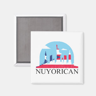 Imán Orgullo nuyorican Patrimonio de Puerto Rico en Nue