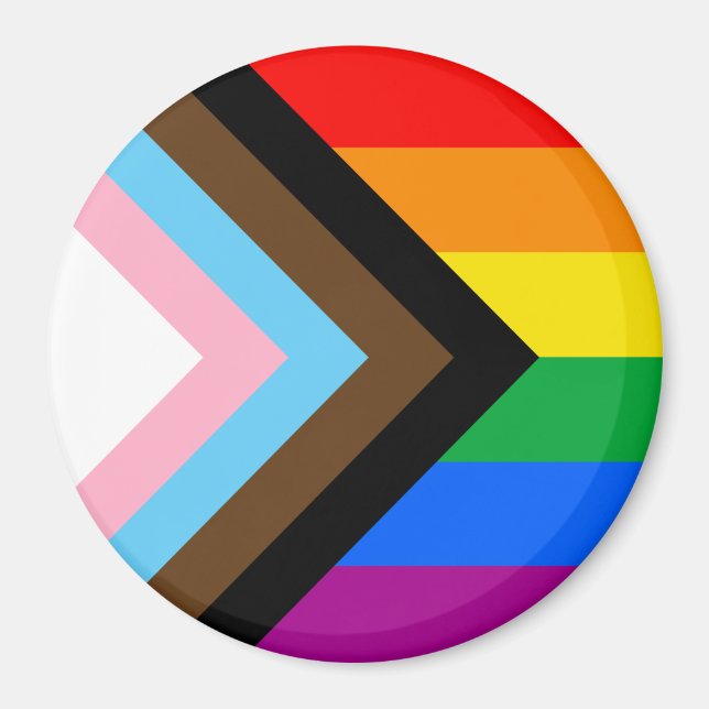 Imán Orgullo Progresista LGBTQ+ (Frente)