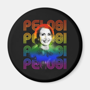 Imán Orgullo retro pelosi