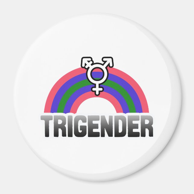 Imán Orgullo Trigénero (Frente)