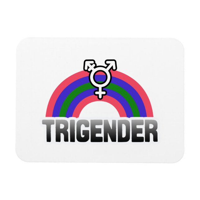 Imán Orgullo Trigénero (Horizontal)