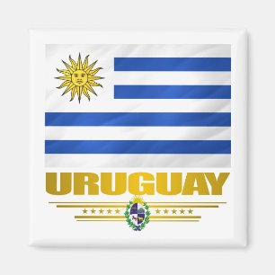 Imán "Orgullo Uruguay"