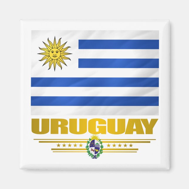 Imán "Orgullo Uruguay" (Frente)