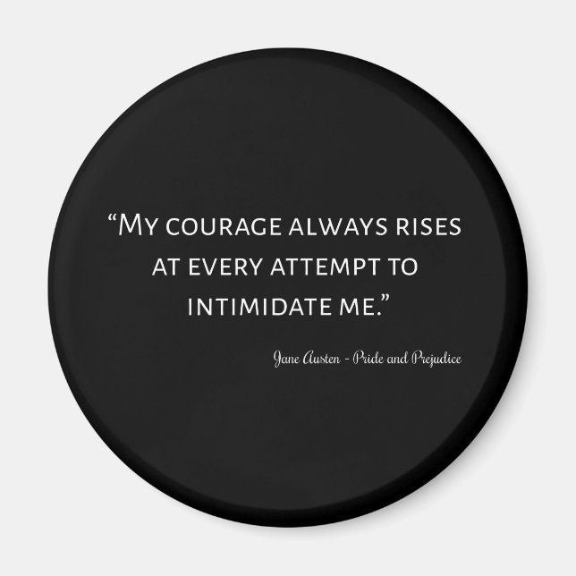 Imán Orgullo y prejuicio (Frente)