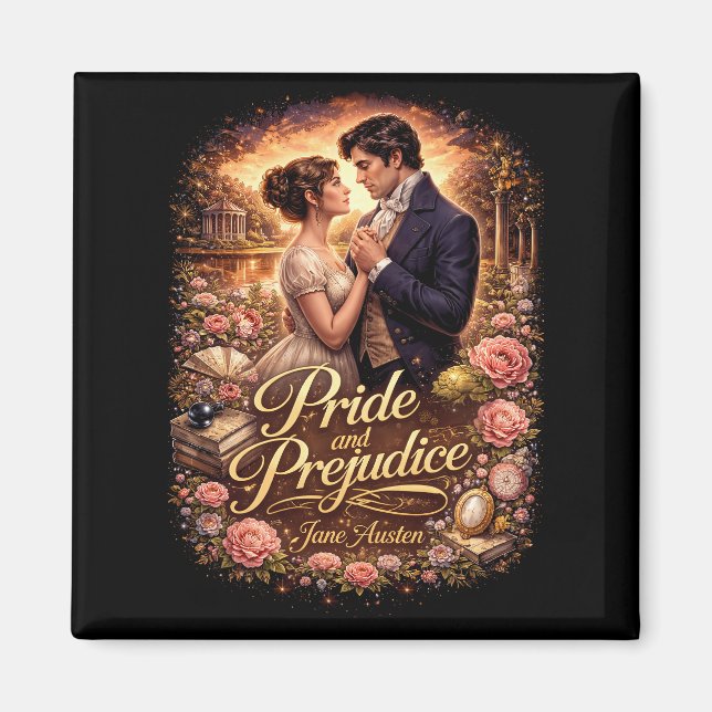 Imán Orgullo y Prejuicio (Frente)