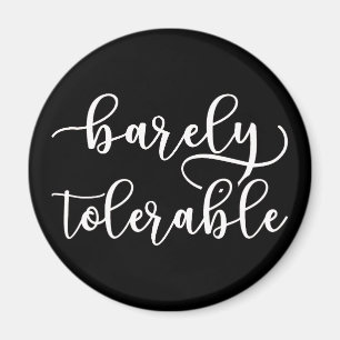 Imán Orgullo Y Prejuicio - Apenas Tolerable