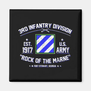 Imán Orgullosa División De Infantería Rock Of Marne Us