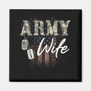 Imán Orgullosa esposa militar norteamericana regalo mil