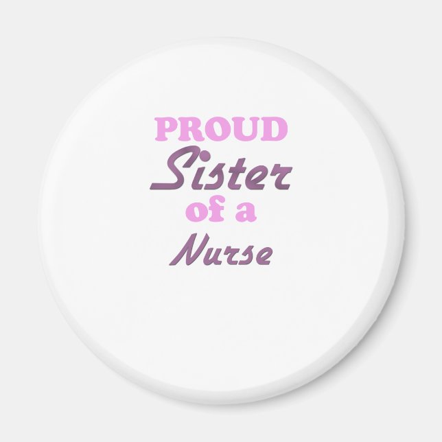 Imán Orgullosa hermana de una enfermera (Frente)