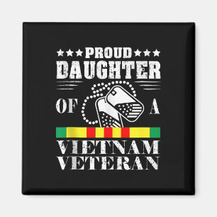Imán Orgullosa Hija De Un Día Conmemorativo De Veterano