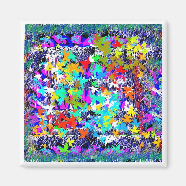 Imán Orgullosa hoja de arce canadiense (Frente)