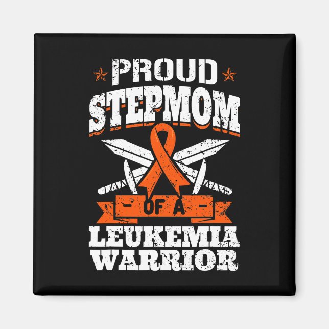 Imán Orgullosa Madrastra De Un Bloque De Concienciación (Frente)